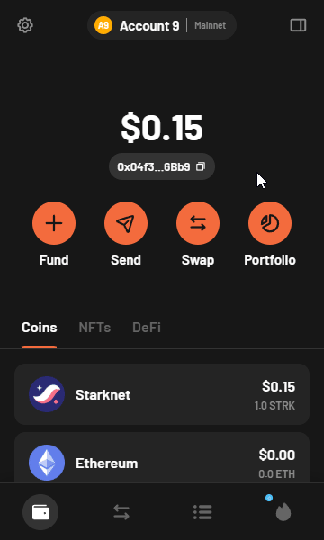 wallet initialization gif