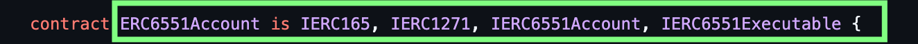 ERC6551 multi-inheritance