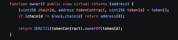 owner function signature