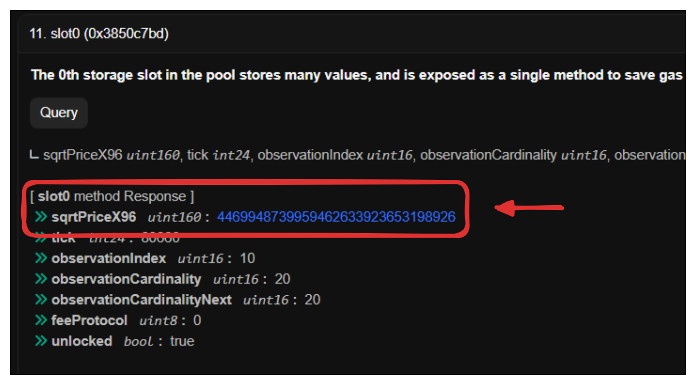 sqrtPrice screenshot